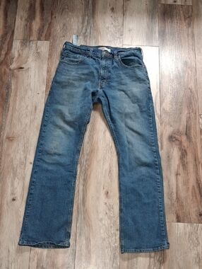 Levi's Men's Bootcut Fit Denim Jeans in Blue
